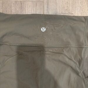Lululemon leggings olive green